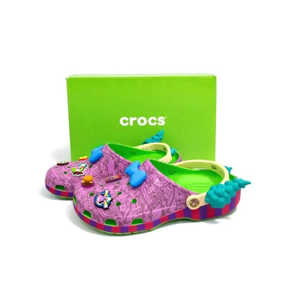 The Simpsons X Crocs Classic Krusty Clog Men’s Size 11 Limited Edition Slip-On